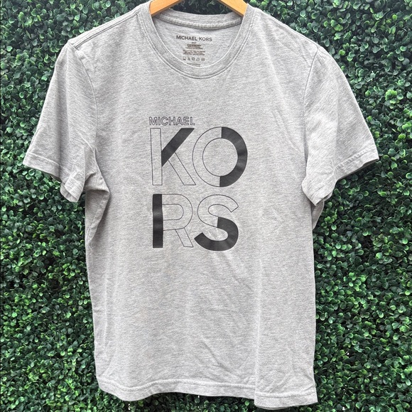 Michael Kors Other - Michael Kors Light Gray Crewneck Tee